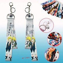 The Seven Deadly Sins anime key chain