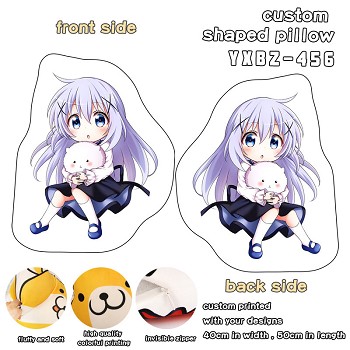 Is the Order a Rabbit anime custom shaped pillow