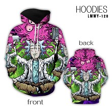 Rick and Morty anime hoodies cloth