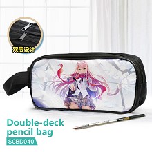 DARLING in the FRANKXX anime double deck pencil ba...