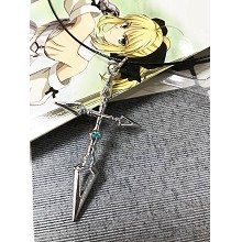 Fate saber anime necklace