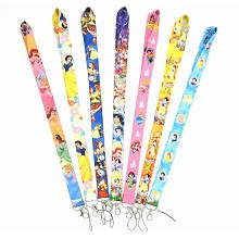 Snow White neck strap Lanyards for keys ID card gy...