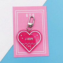 BTS J-HOPE star acrylic key chain
