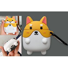 Corgi Airpods 1/2 shockproof silicone cover protective cases