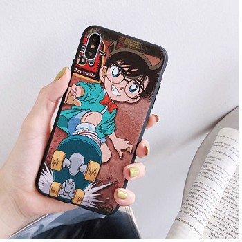 Detective conan anime iphone 12 case shell