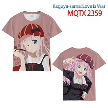 Kaguya sama anime modal short sleeve t-shirt