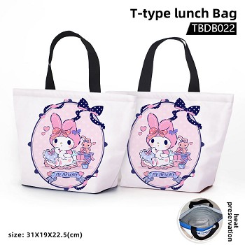 My Melody anime t-type lunch bag