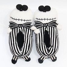 The Nightmare Before Christmas jack anime plush shoes slippers a pair 300MM