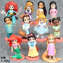 Disney Princess anime figures set(11pcs a set)