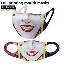 Suicide Squad Harley Quinn movie trendy mask face mask