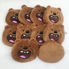 We Bare Bears plush wallets set(10pcs a set)