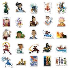 Avatar The Last Airbender anime waterproof stickers set(50pcs a set)