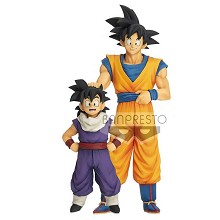 Dragon Ball Son Goku+Gohan anime figures a set