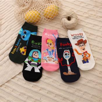 Toy Story anime cotton socks a pair
