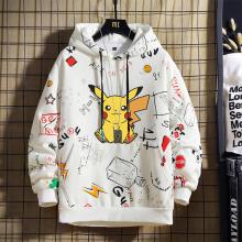Pokemon Pikachu anime fashion thick hoodies sweater cloth