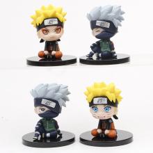 Naruto anime figures set(4pcs a set)(OPP bag)