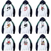 Fairy Tail anime cotton thin sweatshirt hoodies clothes