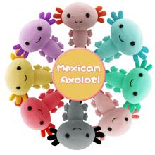 8inches Mexican Axolotl dinosaur plush doll