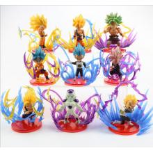 WCF Dragon Ball anime figures set(9pcs a set)