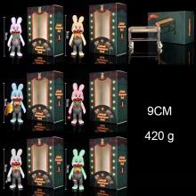 Silent hill robbile rabbit anime figures set(7pcs ...