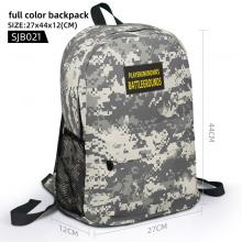 Playerunknown Battlegrounds game full color backpack bag