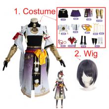 Genshin Impact Kujo Sara game cosplay dress cloth costume