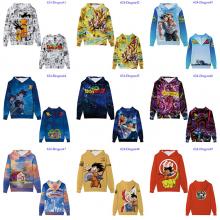 Dragon Ball anime hoodies sweatshirts cloth