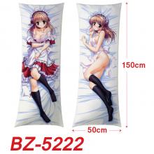 Brighter than dawning blue two-sided long pillow adult body pillow 50*150CM
