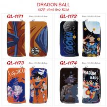 Dragon Ball anime long zipper wallet purse