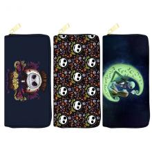 The Nightmare Before Christmas anime zipper long wallet purse
