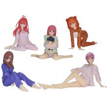 The Quintessential Quintuplets anime figures set(5pcs a set)(OPP bag)