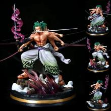 One Piece Nine knives flow Zoro anime figure(can l...