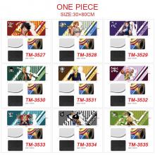One Piece anime big mouse pad mat 30*80CM