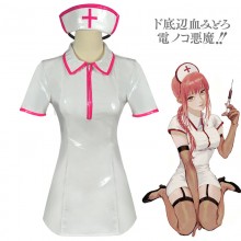 Chainsaw Man Makima cosplay nurse uniform costume cloth