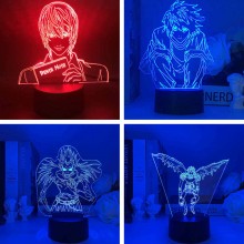 Death Note anime 3D 7 Color Lamp Touch Lampe Night...
