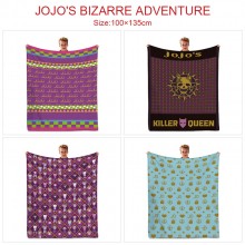 JoJo's Bizarre Adventure anime flano summer quilt blanket