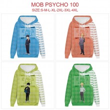 Mob Psycho 100 anime long sleeve hoodie sweater cloth