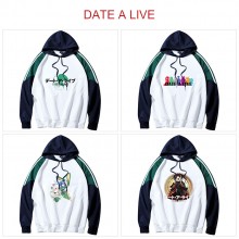 Date A Live anime cotton thin sweatshirt hoodies clothes