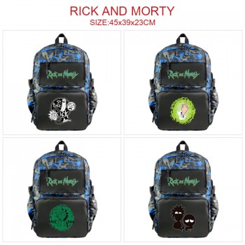 Rick and Morty anime nylon backpack bag
