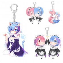 Re:Life in a different world from zero acrylic key chain