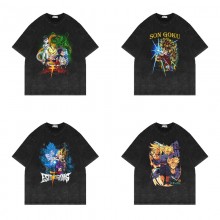 Dragon Ball 280g anime heavy short sleeve cotton t-shirt t shirts street wear
