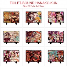 Toilet-Bound Hanako-kun anime photo frame slate painting stone print