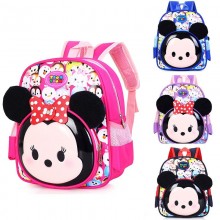 Minnie Mickey Mouse children hard shell backpack bag