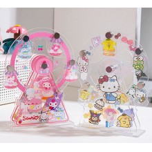 Melody Hello Kitty anime acrylic figure DIY ferris wheel