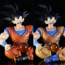 Dragon Ball Son Goku sitting and take ball anime figure