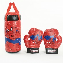 Spider Man Gloves Sandbag Suit Kid Gifts Boxing a set