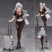 Awahara Shiori Stewardess ver. Anime Sexy Girl Figure