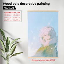 To Your Eternity anime wood pole decorative painting wall scrolls