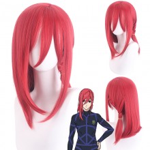 Blue Lock Chigiri Hyoma anime cosplay short wig hair