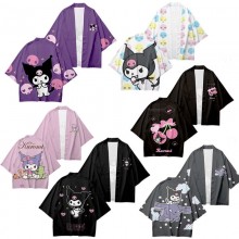 Kuromi anime kimono cloak mantle hoodie